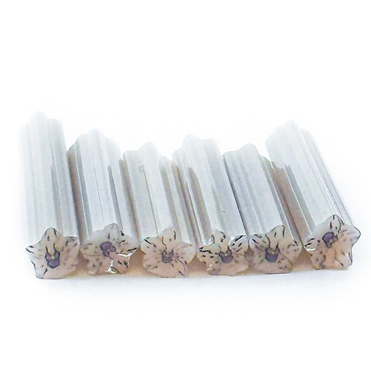 Murrine – Flowers – Purple Leopard Orchid – 96COE