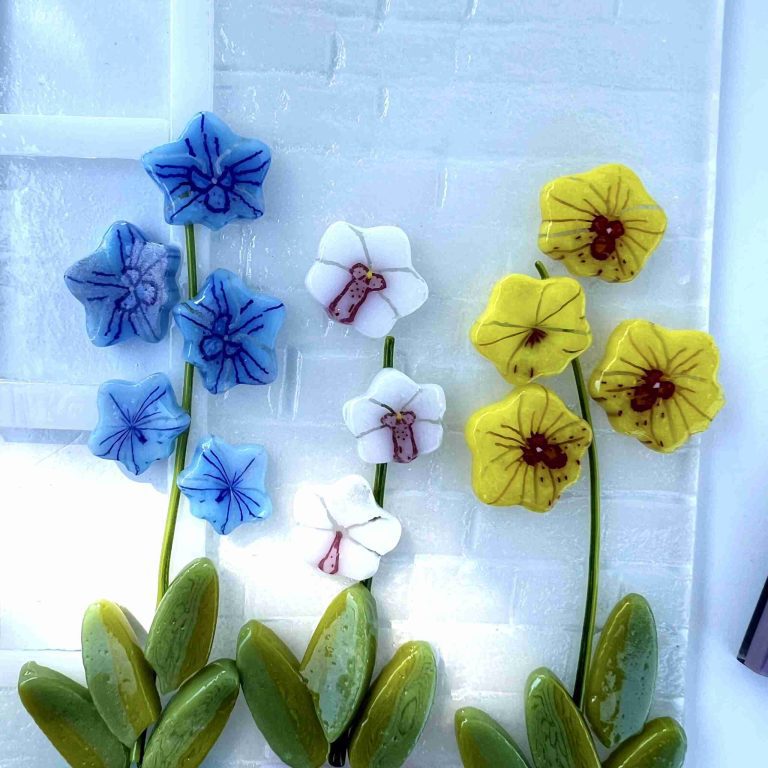 XL Murrine - Royal Blue Orchid Plant Mix - 90COE