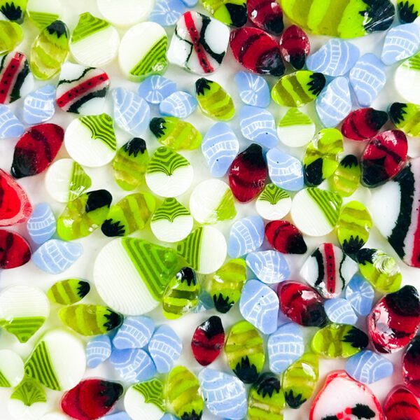 Murrine - Mixed Size - Christmas Baubles - 90COE