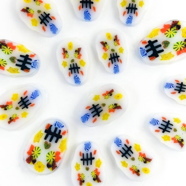 XL Murrine - Day of the Dead Skull - 96COE