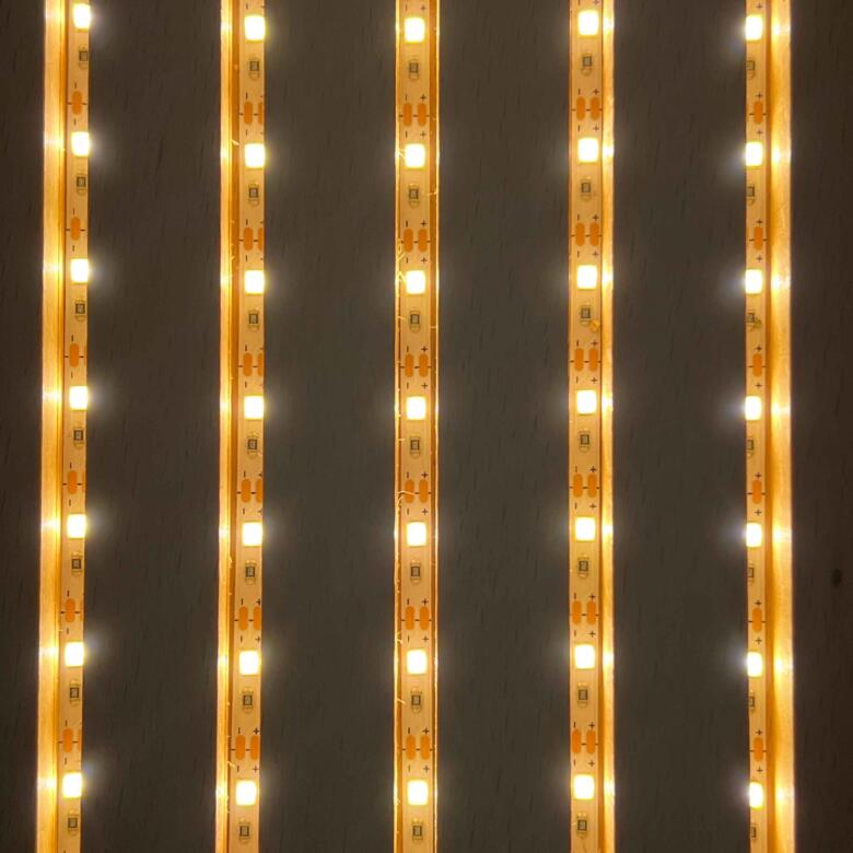 Wooden Base LED Stands