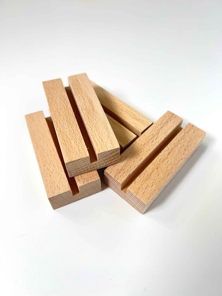 Small Wooden Base Stand