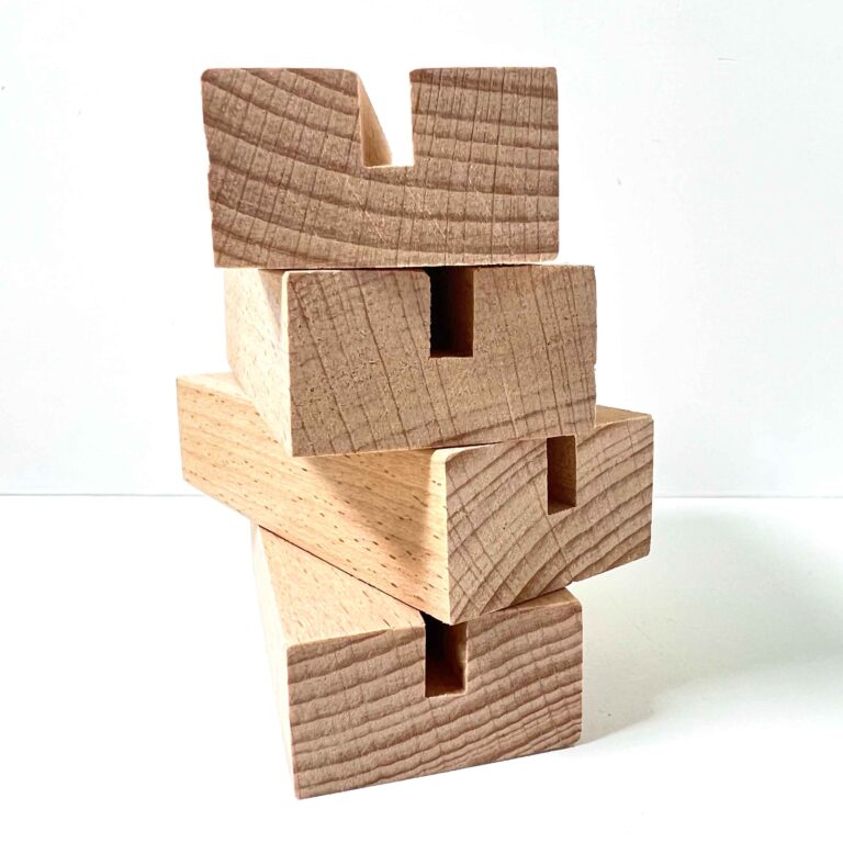 Small Wooden Base Stand