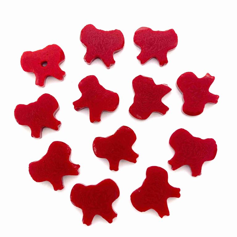 XL Murrine Shape - Red Bow - 96COE