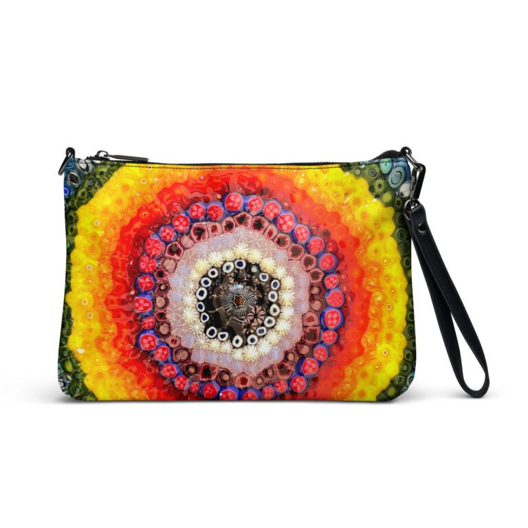 Merchandise Featuring Glass Images - Murrine Crossbody bag