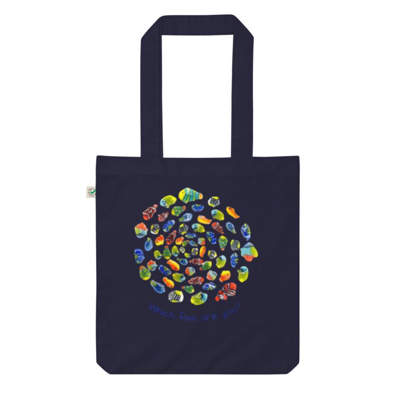 Merchandise Featuring Glass Images - Murrine organic fashion tote bag