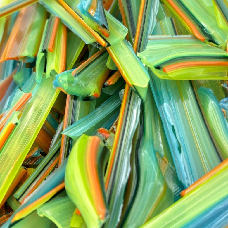 Float Glass - Scrap - Colorful - 50g