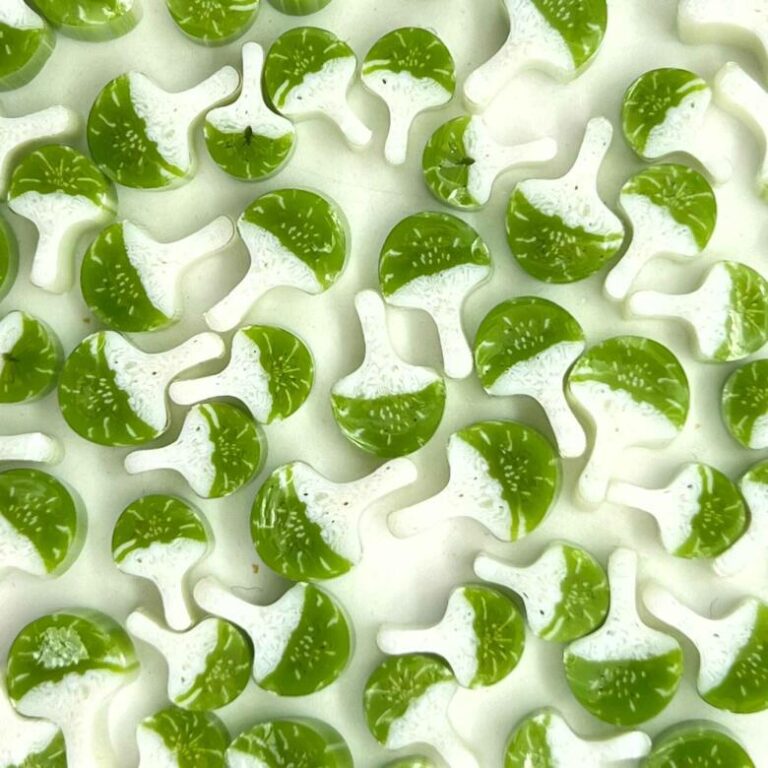 Murrine - Magic Green Mushrooms - 90COE