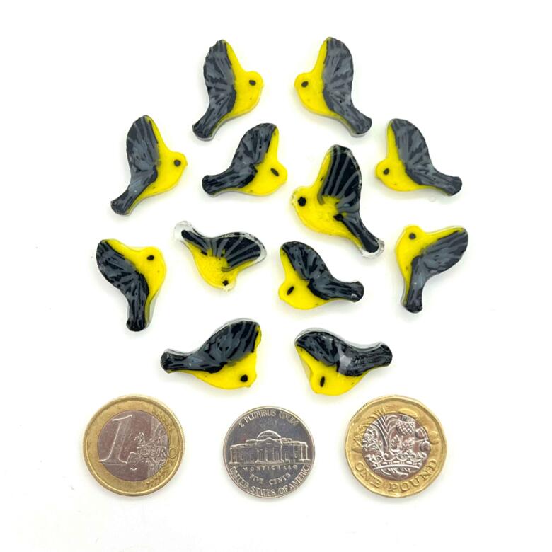 XL Murrine - Golden Oriole Bird - 90COE
