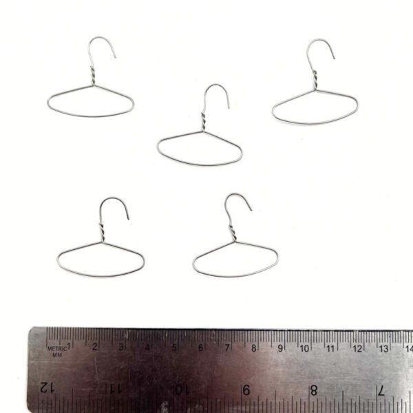 5 Fusible Metal Coat Hangers