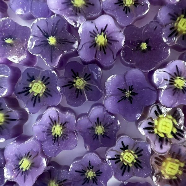 Murrine - Flowers - Purple Violet - 90COE