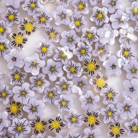 Murrine - Flowers - Purple Violet - 90COE