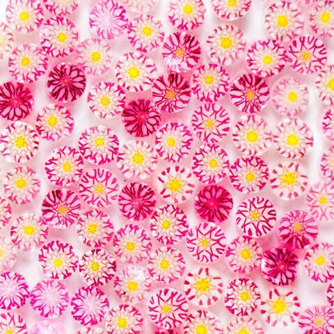 Murrine – Pink Chrysanthemum – 90COE