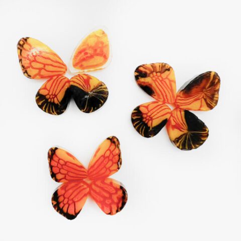 XL Murrine - Banded Orange Butterfly - 96COE