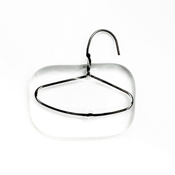 5 Fusible Metal Coat Hangers - Image 3