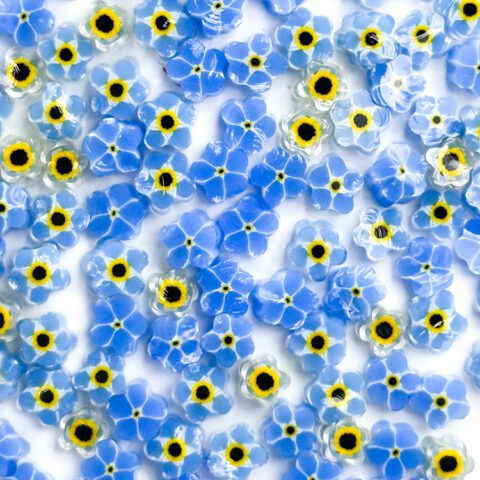 Murrine - Flowers - Forget me Not - 96COE