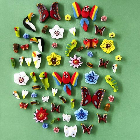 Murrine - Mixed Sizes - Jungle Mix – 90COE