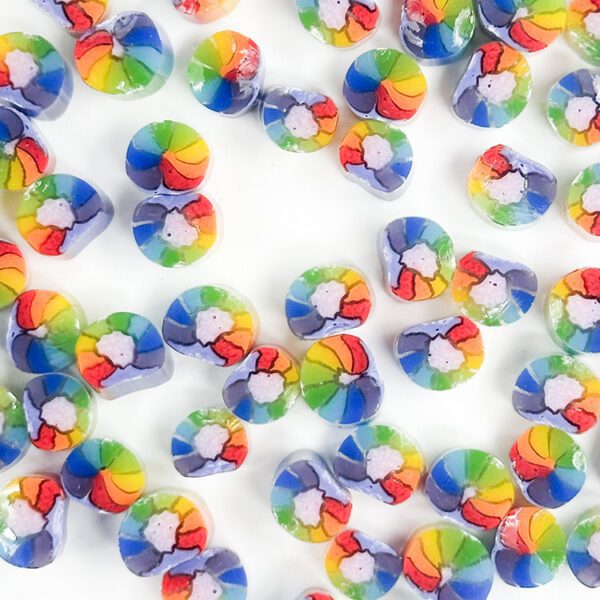 Murrine - Flowers - Rainbow Sunflower - 96COE