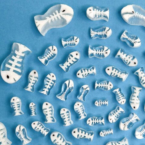 Murrine - Mixed Size - Fish Bone - 96COE