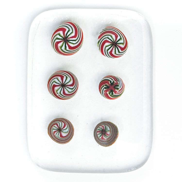 Curious - Mini Red, White and Green Sparkle - 90COE - 25g