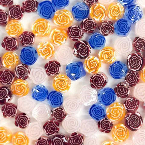 Murrine - Flowers - Mixed Roses - 96COE