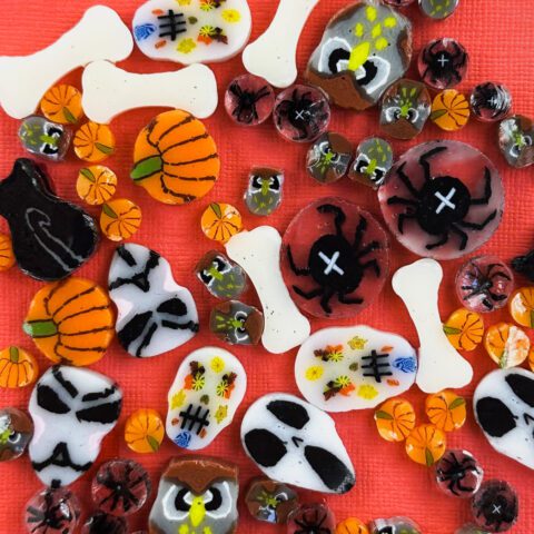 Murrine – Mixed Sizes – Mixed Halloween – 96COE