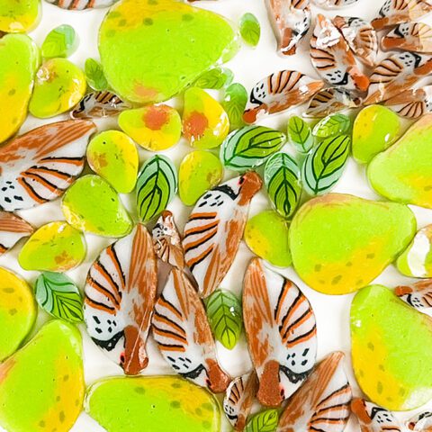 Murrine - Mixed Size - Pear & Partridge - 90COE