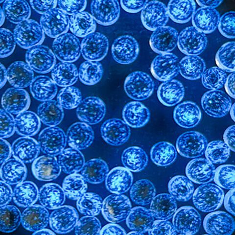 Murrine - Sky Blue Glow Dots - 90COE