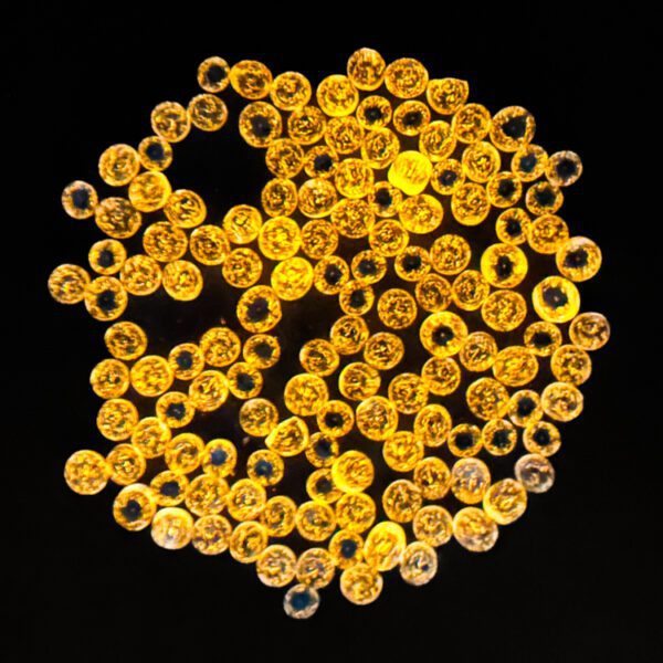 Murrine - Orange Glow Dots - 90COE