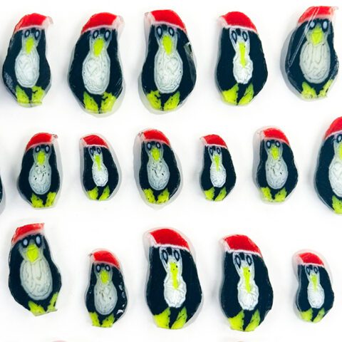 XL Murrine - Christmas Penguin - 90COE