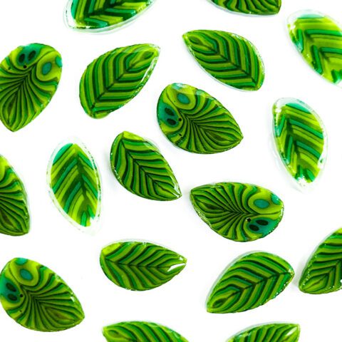 XL Murrine - Lemon Leaves - 90COE