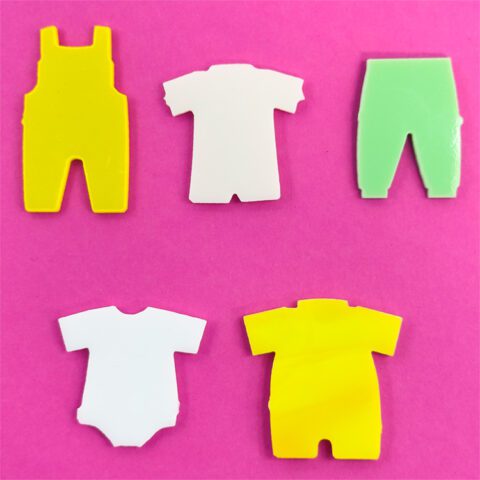Precut Glass Shape - Baby Clothes - Oceanside Glass