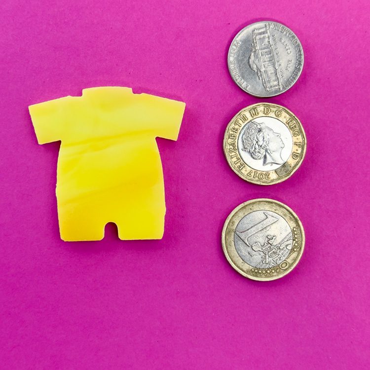 Precut Glass Shape - Baby Clothes - Oceanside Glass - Image 6