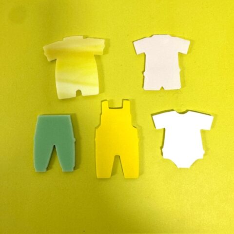 Precut Glass Shape - Baby Clothes - Oceanside Glass