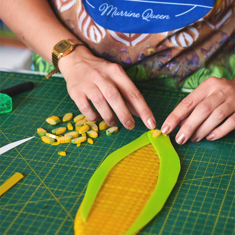 Murrine – Mixed Size – Corn Sheath – 90COE