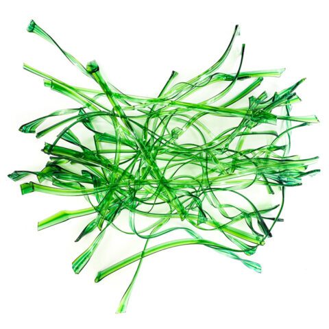 Stringers - Floral Transparent Green - 96COE