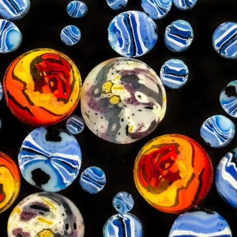 Murrine - Mixed Size - Planets - 90COE