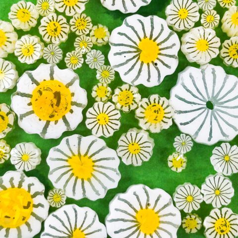 Murrine - Mixed Daisy 2nds - 96COE - 1oz