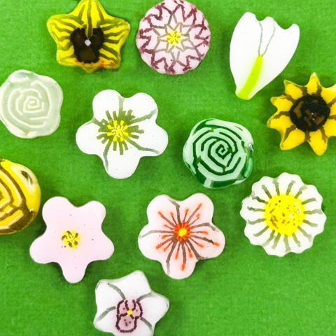 XL Murrine - Pastel Flower Mix - 90COE