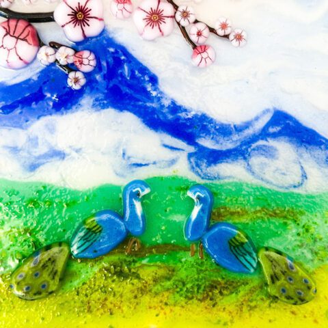 XL Murrine - Peacock - 90COE