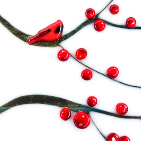 Murrine - Christmas - Red Baubles - 90COE