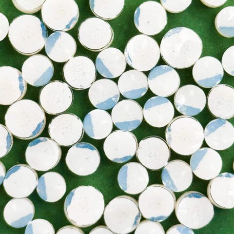 Murrine - Christmas - White Baubles - 90COE