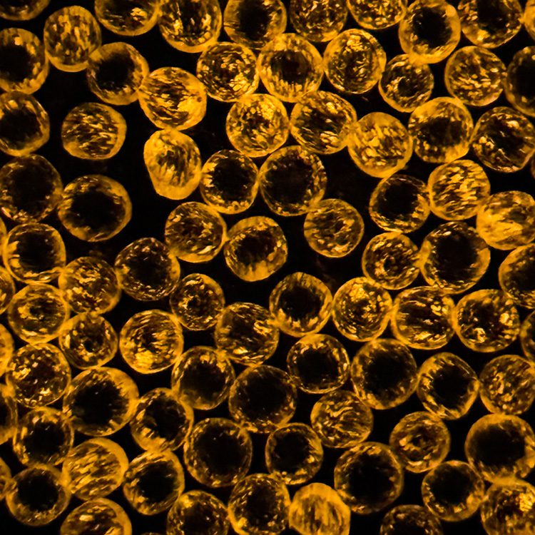 Murrine - Orange Glow Dots - 96COE