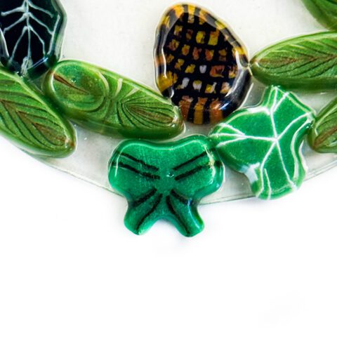 XL Murrine - Green Bow - 90COE