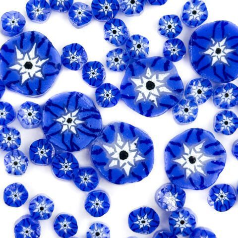 Murrine - Mix Size - Delphinium - 96COE