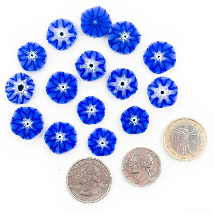 XL Murrine - Delphinium Flower - 96COE