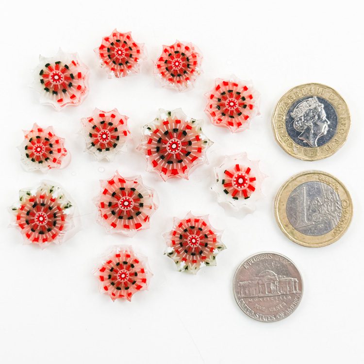 XL Murrine - Bright Christmas Mandala - 90COE - 1oz