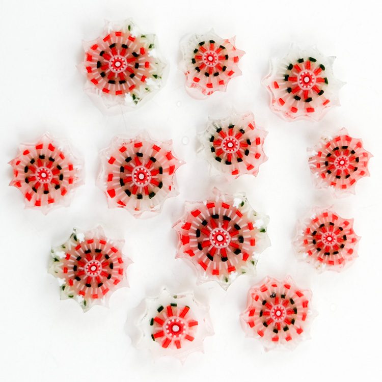 XL Murrine - Bright Christmas Mandala - 90COE - 1oz - Image 2