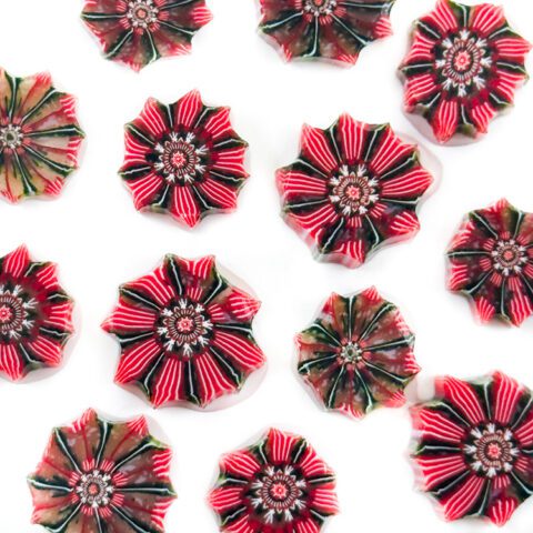 XL Murrine - Rich Christmas Mandala - 90COE - 1oz