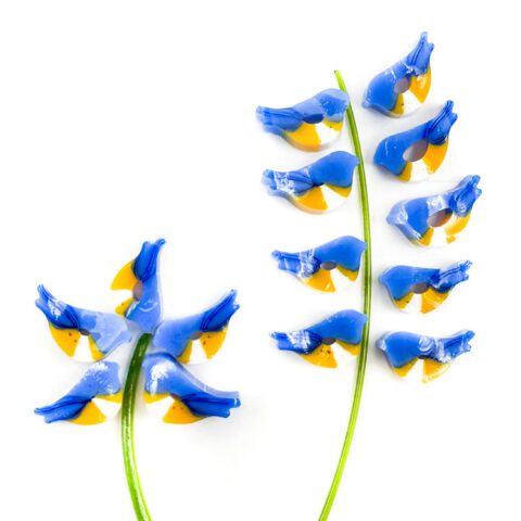 Curious - Blue Bird Petals - 90COE - 25g